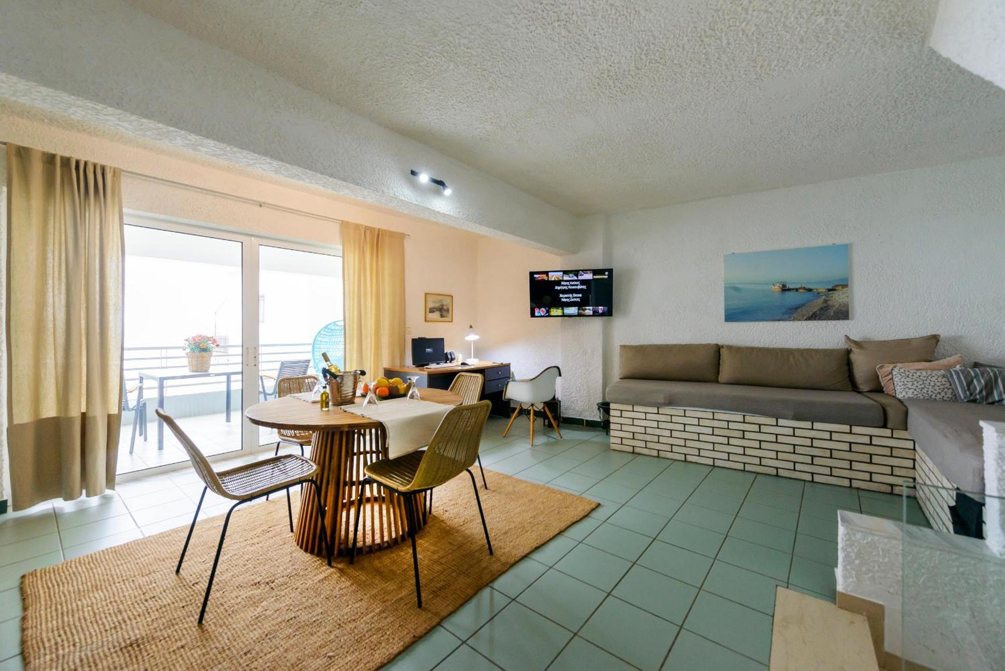 Ferienwohnung Agali 1 Mesonet In Front Of The Sea Akrogiali Exterior foto