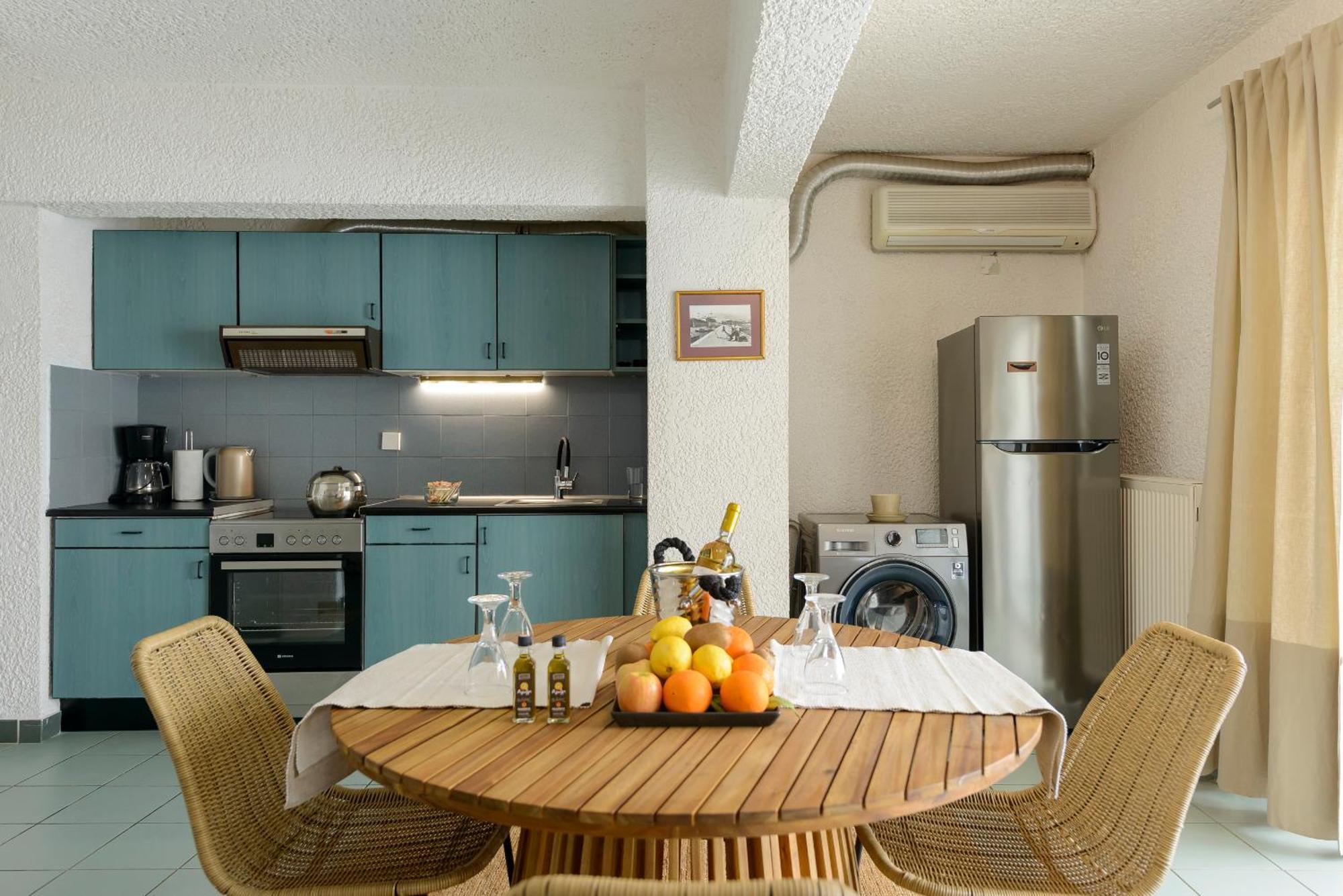 Ferienwohnung Agali 1 Mesonet In Front Of The Sea Akrogiali Exterior foto