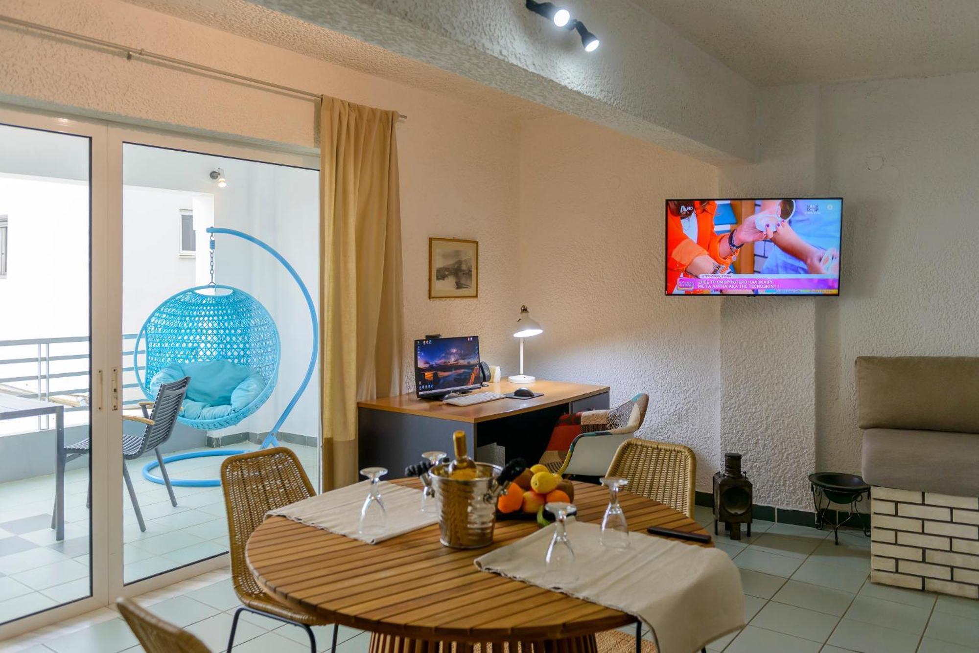 Ferienwohnung Agali 1 Mesonet In Front Of The Sea Akrogiali Exterior foto