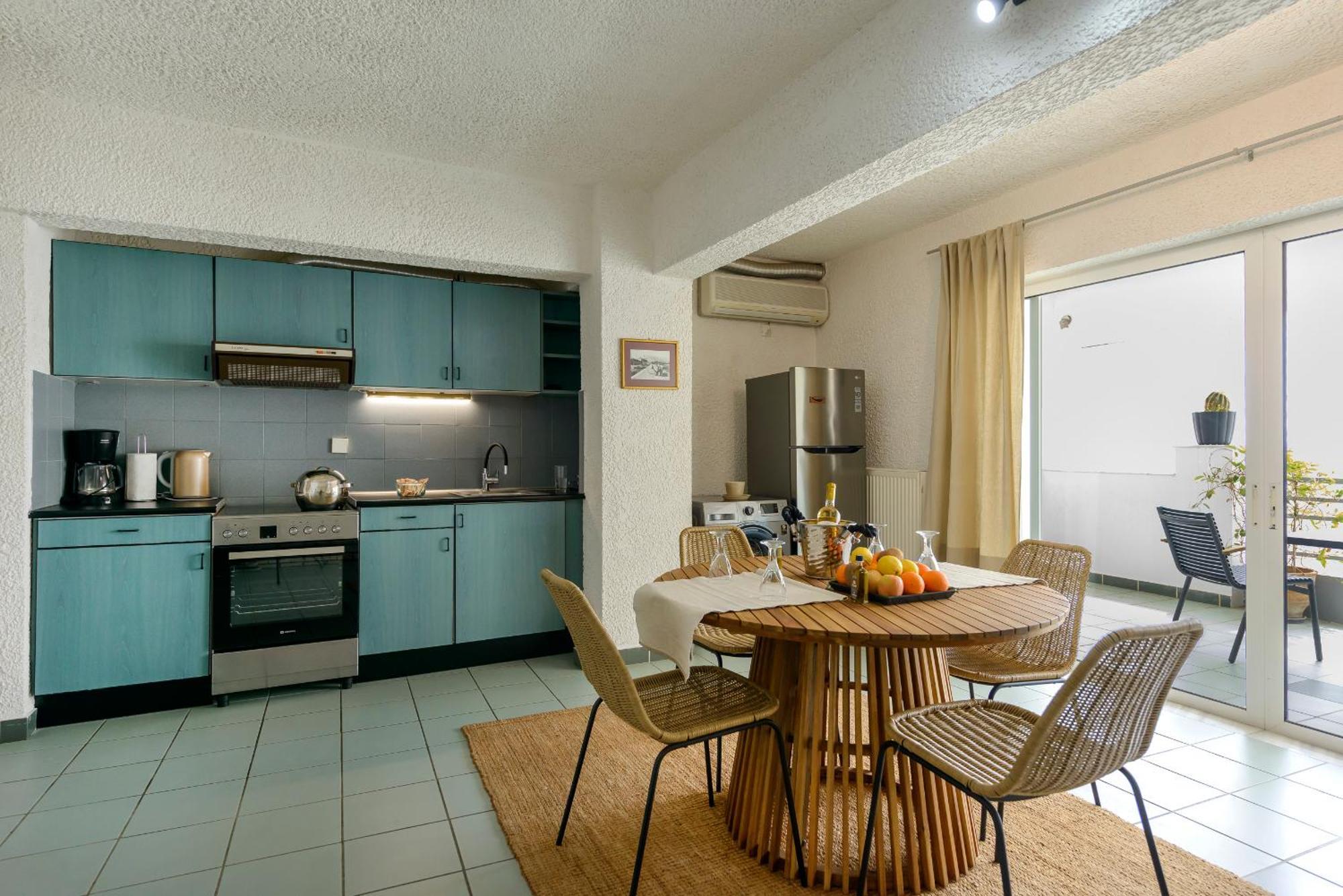 Ferienwohnung Agali 1 Mesonet In Front Of The Sea Akrogiali Exterior foto