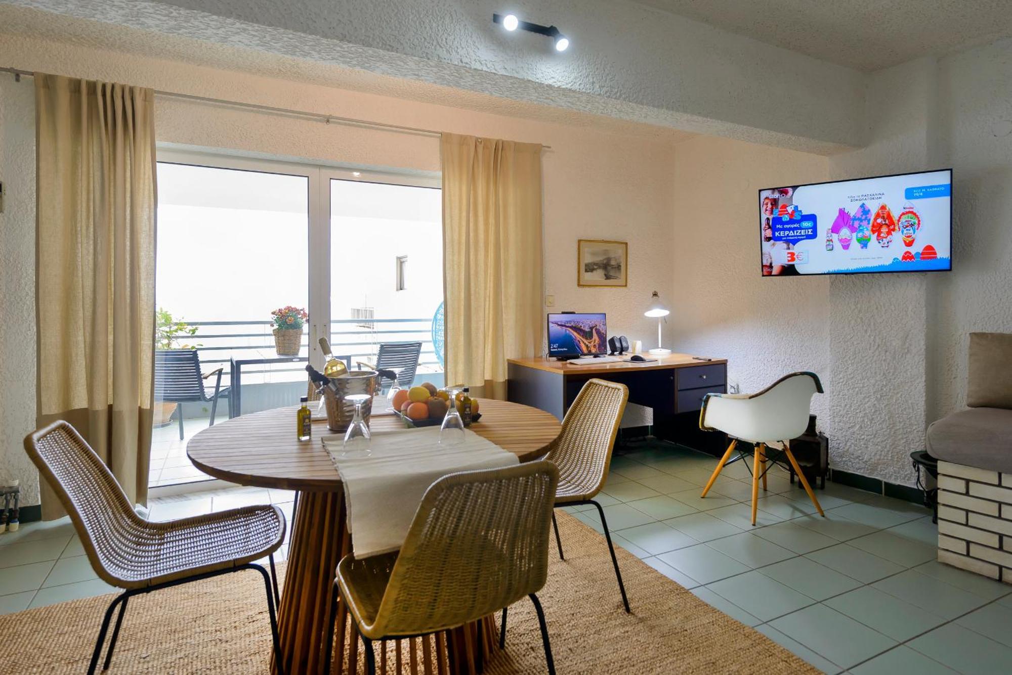 Ferienwohnung Agali 1 Mesonet In Front Of The Sea Akrogiali Exterior foto