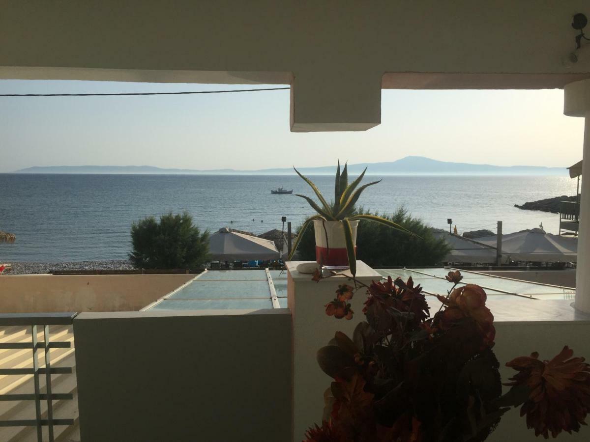 Ferienwohnung Agali 1 Mesonet In Front Of The Sea Akrogiali Exterior foto